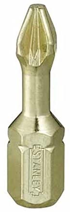Stanley Pozidriv 1/4 Inch PZD2 Extra Tough - Pack of 6 - 1 (635), Variety pack