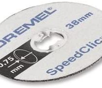 Dremel EZ SpeedClic SC456 Metal Cutting Wheel 5-pack, 5 Cutting Wheels with 38 mm Cutting Diameter for Rotary Tool