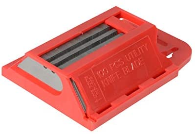 Blue Spot 29194 Utility Blades in Holder (100 Pieces)