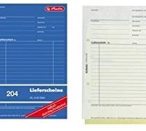 Herlitz A5 DELIVERY Note 204, Carbonless, 2 x 40 Blatt