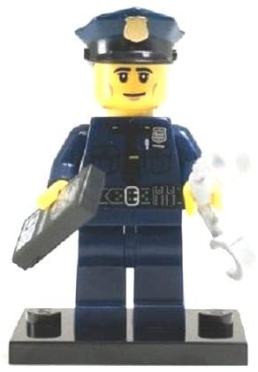 LEGO Minifigures Series 9 Police Man (opened packet) - Image 3