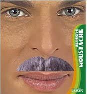 Widmann WID082308 Moustaches Multi-Coloured, Multicoloured, standard size - Image 2