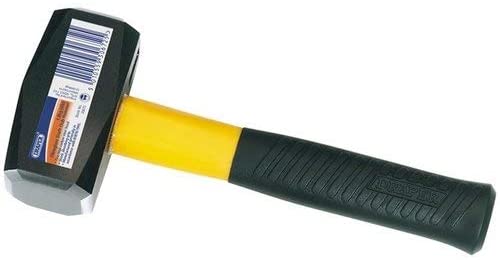 Draper 30672 Expert Fibre Glass Shaft Club Hammer, 4LB, 1.8kg , Blue, 1.8kg/4lb