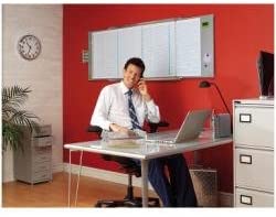 Nobo Performance Weekly Planning Board Grid Layout with Magnetic and Drywipe Functionality - 900 x 600 mm - Image 2