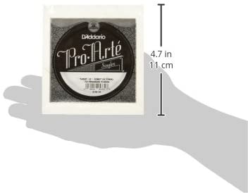 D'Addario T2 Titanium Treble Normal Tension Single First String for Classical Guitar, Purple - Image 3