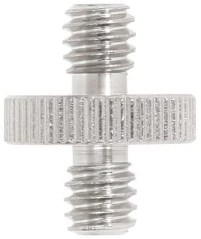 Ayex Spigot Thread Adaptor 3/8 and 1/4 Inch Male Thread - P, silver, 1/4"