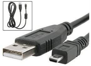 Replacement Compatible USB Charging And Data Transfer Cable For Sony DSC-W690, DSC-W800 / DSC-W810 / DSC-W830 Camera By Dragon Trading