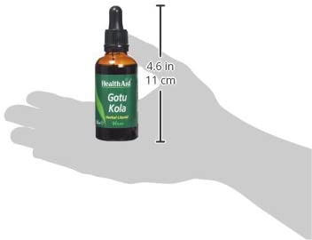 HealthAid Gotu Kola (Hydrocotyle asiatica) Vegan Liquid 50ml - Image 4