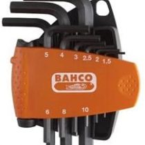 Bahco BE-9578 BHBE-9578 Hexagon Offset Screwdriver Set, Black/Orange