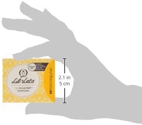 Lil-lets Non-Applicator Tampons Regular Absorbancy - 10 Tampons, White - Image 3