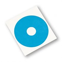 TapeCase 2080 0.45"OD-0.125"ID-1000 Delicate Surface Masking Tape Converted from 3M 2080, 0.45" Circles with 0.125" Holes (Pack of 1000)