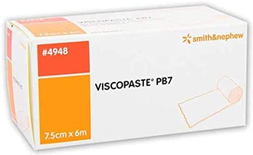 Viscopaste PB7 Bandage 7.5CM X 6M, White