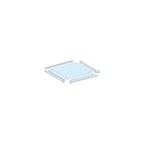 Schneider Electric 08486 IP55 PLAIN GL.PL.W650 D400, White