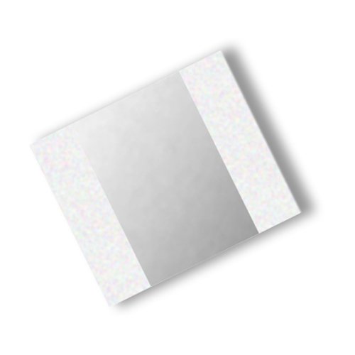 TapeCase 363 0.75" x 2"-100 Silver Aluminium Foil/Glass Cloth/Silicone 3M 361 High Temperature Adhesive Electrical Tape