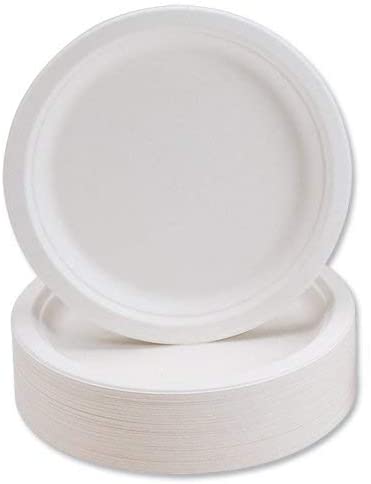 Caterpack Enviro Range Plates 23cm, 50 Pack Super Rigid 100% Biodegradable Plates, Naturally compostable, Eco-Friendly - Image 4