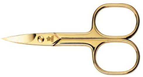 Pfeilring Nail Scissors 9 cm Gold-Plated