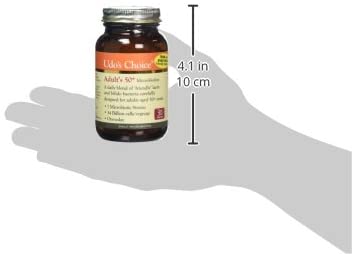 Udo's Choice Adults 50 Plus Age Specific Probiotics, Lacto & Bifido Bacteria, 34 Billion Cell Count, 7 Microbiotics Strains - Image 3