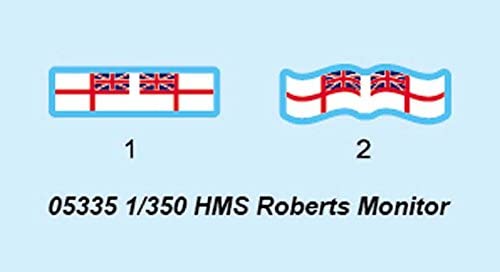 Trumpeter 1:350 - HMS Roberts Monitor Class, Various, Various - Image 3
