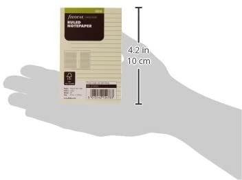Mini Cotton cream ruled notepaper - Image 3
