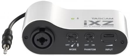 Tascam iXZ - Mic/Guitar Interface for iPad/iPhone/iPod, Multicoloured - Grey - Image 3