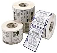 Zebra Z-Perform 1000d Printer Labels - (Permanent Adhesive, Paper, Dir, White, Small