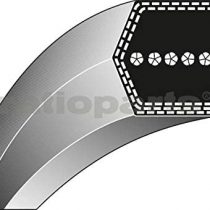 Ratioparts V-Belt Type 4-12.7 x 2184 Li for Riding Mowers Lawn Tractor Double V-Belt - Green