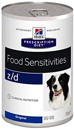 Hill's Prescription Diet Canine Z/D Allergy Management & Skin Health Dog Food Boxes, 370g, 4.44 kg (Pack of 1)