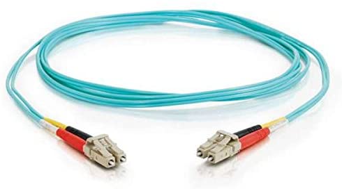 C2G 15m Fibre/Fiber Optic Cable for 10Gb Base-SR and 10GBase-LRM LC/LC Duplex Multimode 50/125 10Gb LSZH Fibre - Image 2