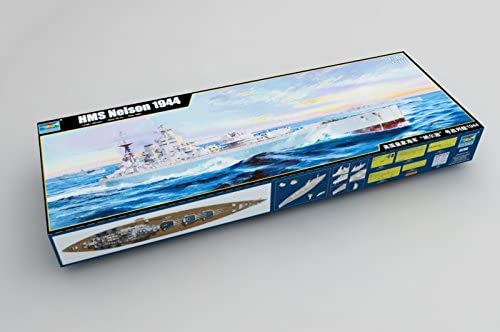 Trumpeter 1:200 - HMS Nelson (1944), Various, Large