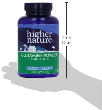 Higher Nature - Glutamine Powder - Amino Acid - Pure Glutamine for Gut Health - Vegetarian & Vegan - 200g - Image 3