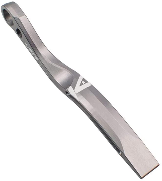 K- Edge 350001002 Cycling Pro Braze On Chain Catcher - One size, Silver