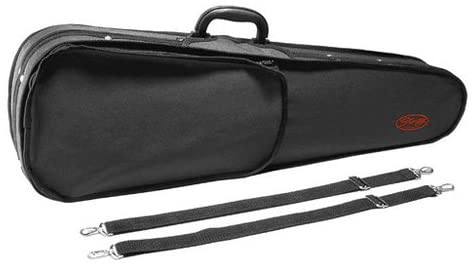 Stagg Lightweight Full Size Violin Case, Black, 4/4 Size