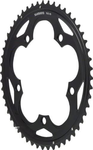 CHAINRING 52T Shimano 105 FC5700L BLACK 52T – DOUBLE 2 X 10 Outer Road ...