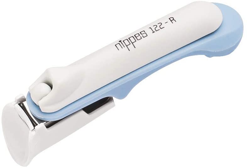 Nippes Solingen Baby Safety Nail Clippers, Plastic, 8 cm, Blue, 122B
