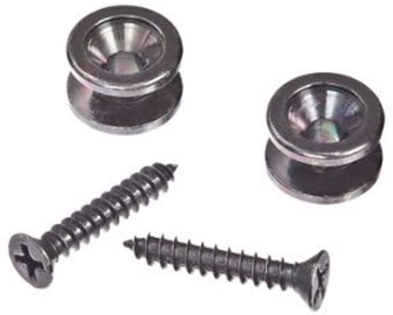 Planet Waves Solid Brass End Pins - Brass (Pair), Large