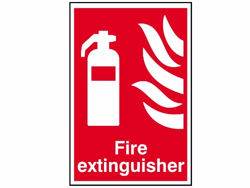 Scan SCA1350 Self adhesive PVC sign - Fire extinguisher - 200 x 300mm, White