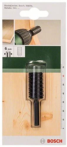 Bosch 2609255298 60mm Wood Rasps for Free-Hand Routing with Diameter 16mm, 14 mm