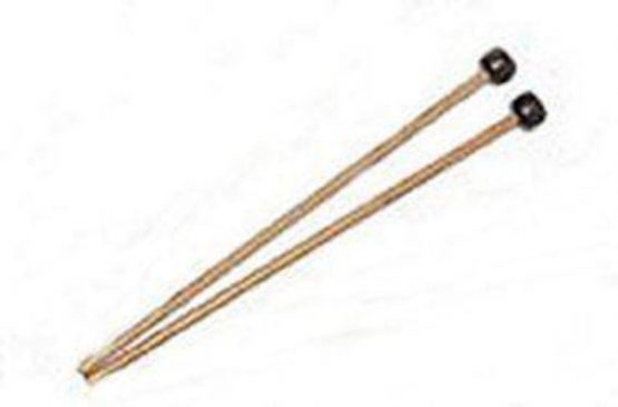Percussion Plus PP081 Professional Beech Wood Barrel Xylophone or Woodblock Mallets - Hard - Image 2