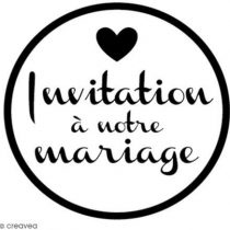 Artemio Round Wedding Invitation Pad, Wood, black, 3.5 x 3.5 x 3.5 cm