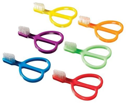 Infant Stage 2 Toothbrushes (6 pack), 1 count (Pack of 6)