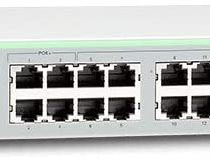 Allied Telesis AT-FS750/28PS-30 24 Ports Managed Fast Ethernet Web Smart Network Switch - Grey