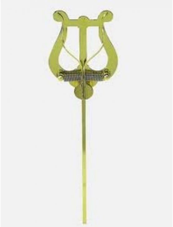 Gewa 730390 1 Pusher, Lyra Small Music Stand for Trumpet