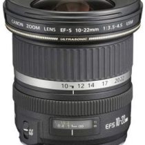 Canon EF-S 10-22 mm f/3.5-4.5 USM Lens, Black
