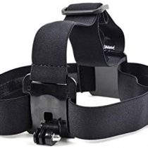 Digicharge Adjustable Elastic Head Strap Compatible For Gopro Hero10 Max Hero9 Hero8 Hero7 Hero6 4K Session Mini Hero 10 9 8 7 6 5 Band Mount Go Pro Akaso Apexcam Dragon Touch Gookam Action Camera Cam