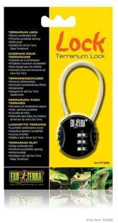 Exo Terra Terrarium Combination Lock, Multicolor