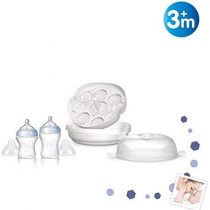 Nuby idvp50 – Microwave Steriliser with 2 Bottles