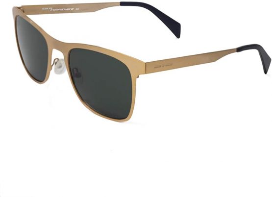 Italia Independent Unisex Adults’ 0024-120-120 Sunglasses, Gold (Dorado), 53