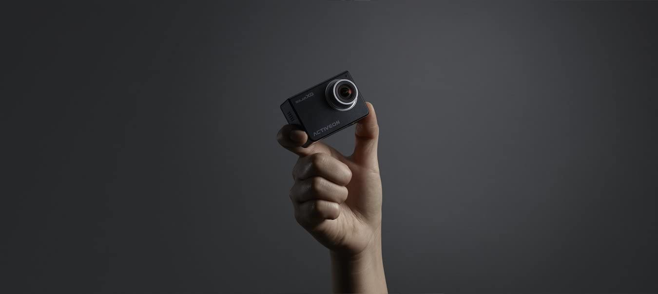 ACTIVEON XG Action Camera and Solar Station Black BigaMart
