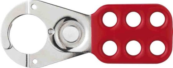 ABUS 701R Lock Off Hasp - Red