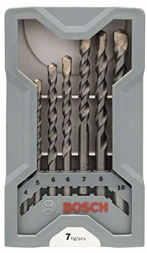 Bosch Professional 7-Piece CYL-3 Concrete Drill Bit Set (for Concrete diameter 4-10 mm, Accessories for Impact Drills) - Image 2
